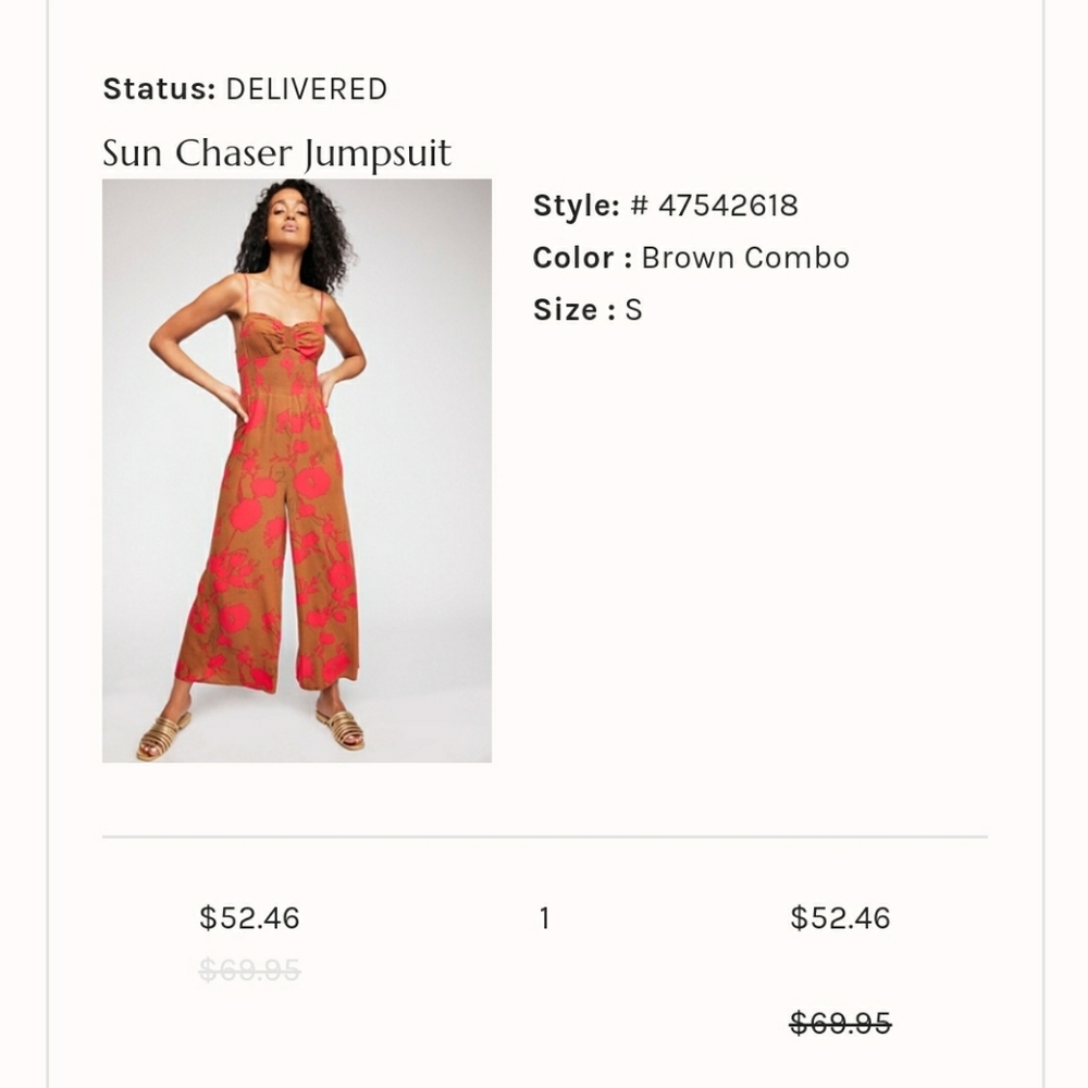 Pattern Jumpsuit - Picture 2 of 4